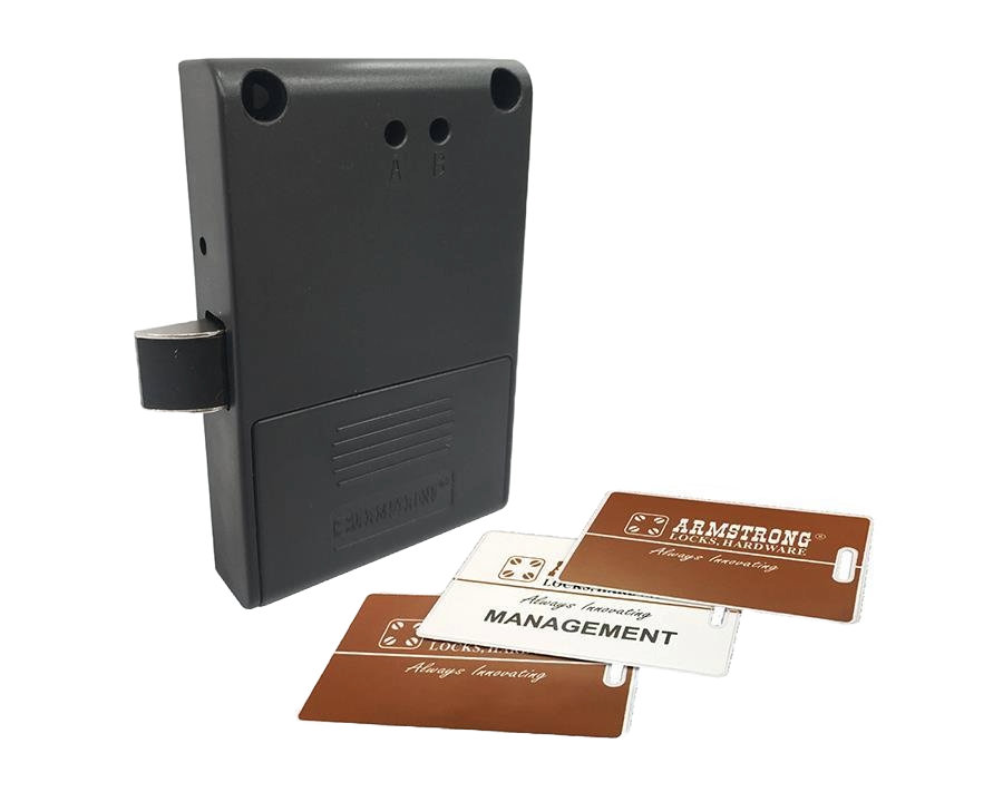 Armstrong Armstrong Lock Cabinet Lock With Card (abs Housing) SDWS-BK001 Security Lock Hardware
